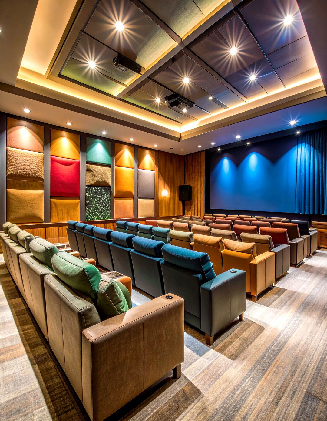 Fabric Wrapped Panels - 20 Wall Covering Ideas