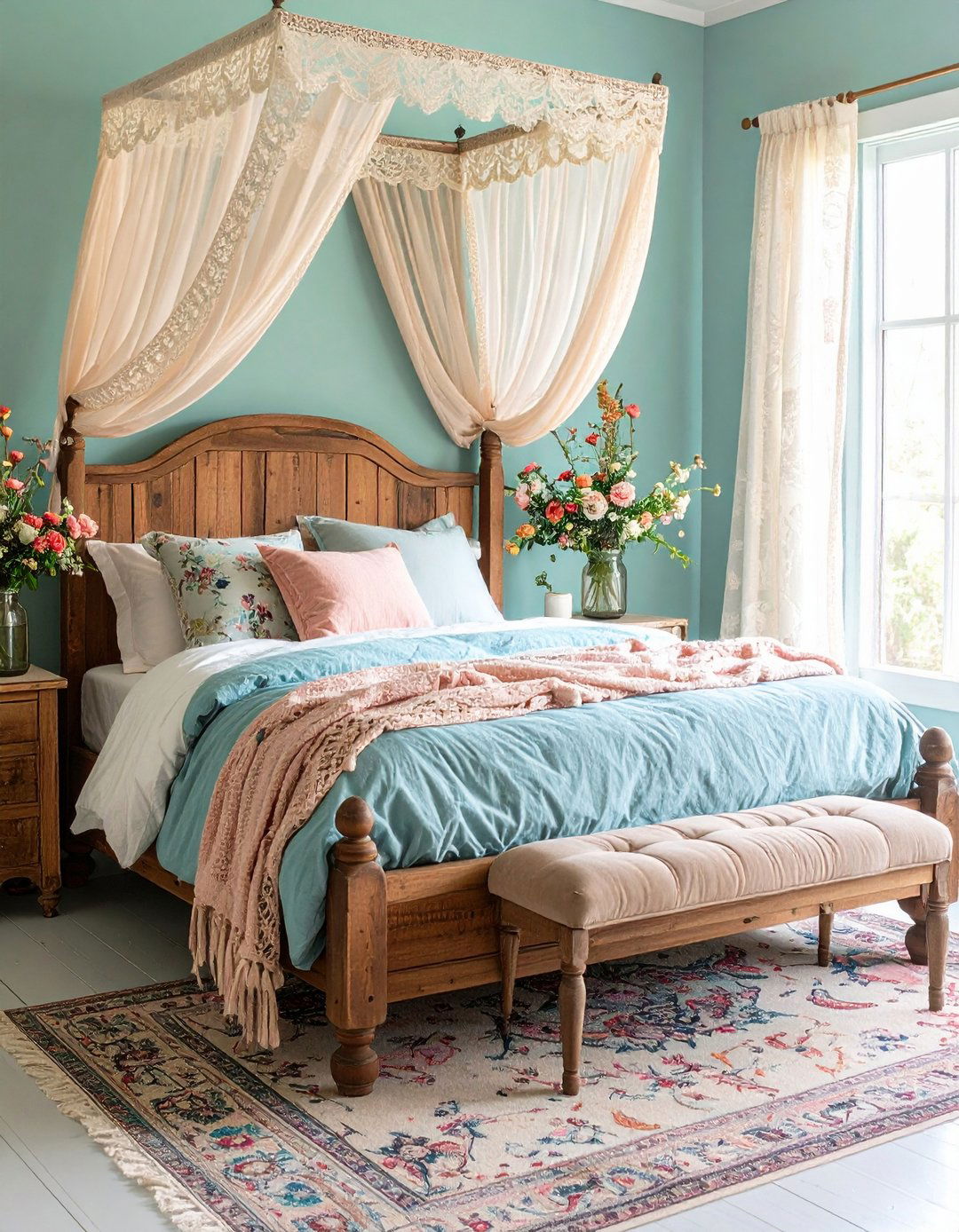 Fairycore Cottage Bedroom with Vintage Romance - 20 Fantasy Bedroom Ideas