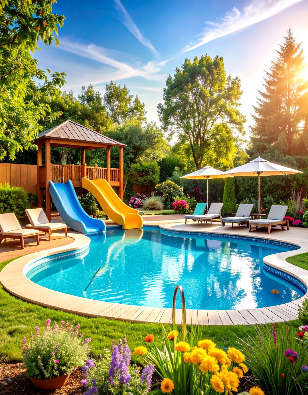 Family Friendly Pool Landscaping - 20 Pool Landscaping Ideas