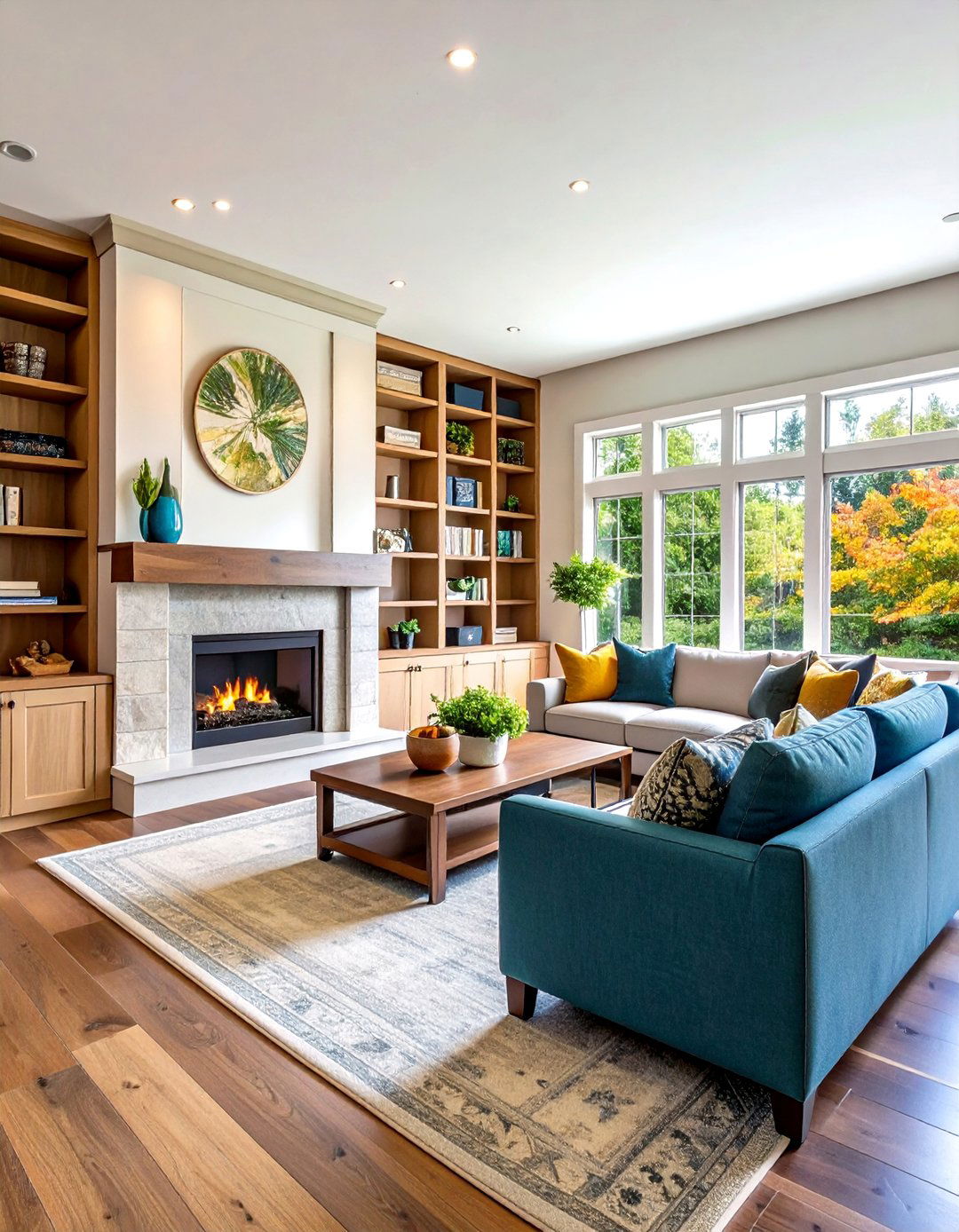 Family Room Built In Storage Solutions - 20 Family Room Ideas