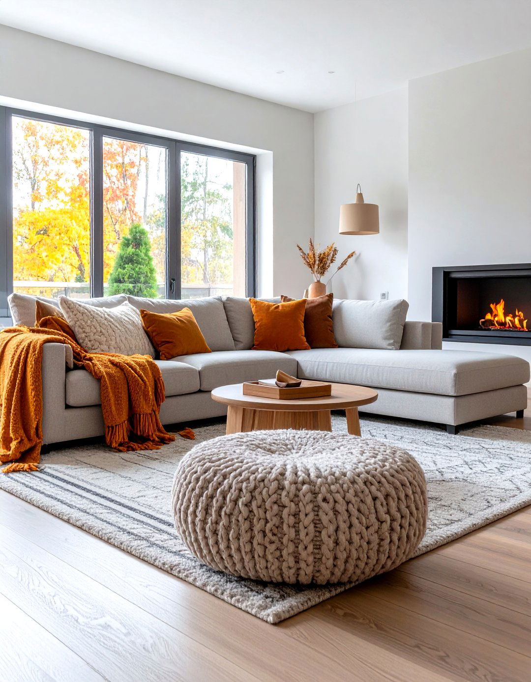Family Room Comfort Driven Sectional Design - 20 Family Room Ideas