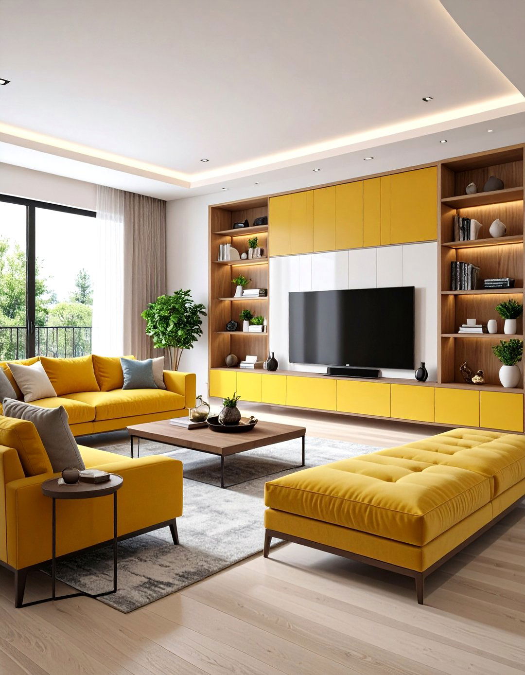Family Room Entertainment Zone Design - 20 Family Room Ideas