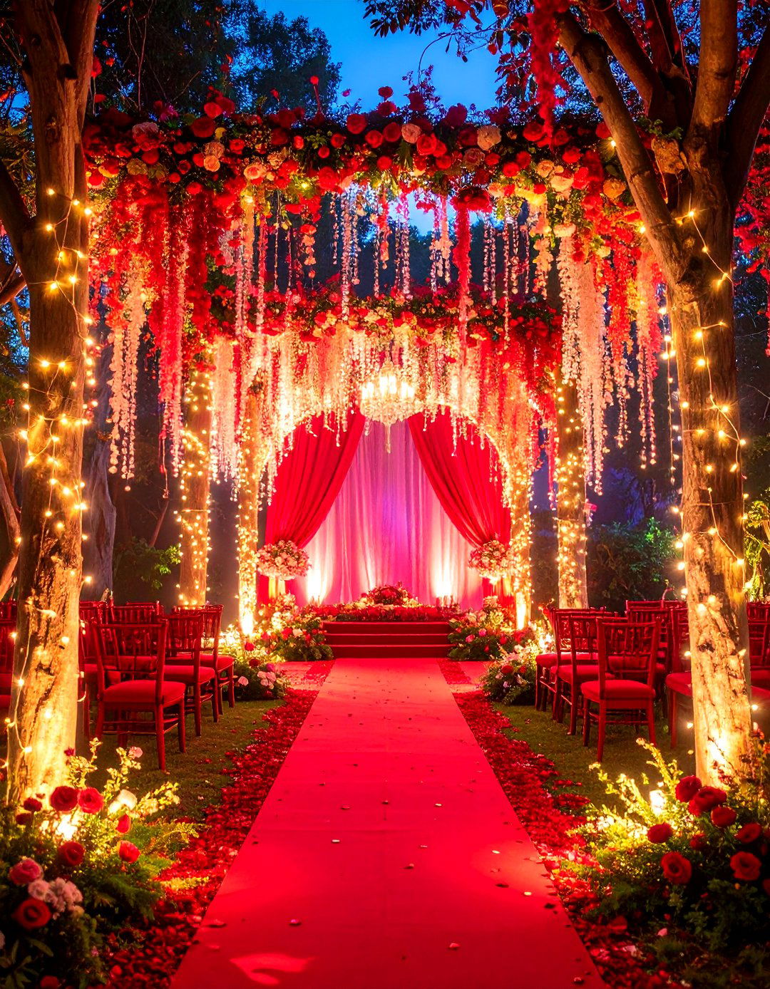 Fantasy Red and Black Wedding Enchantment - 20 Red and Black Wedding Ideas