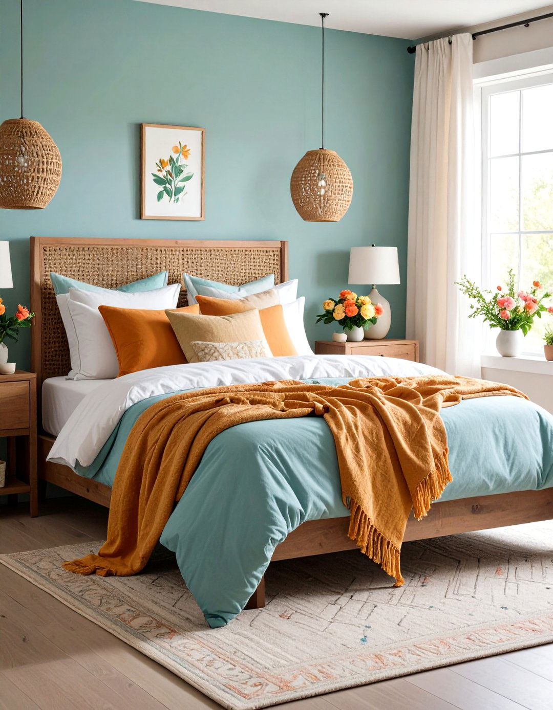 Farmhouse Bedroom Seasonal Decorative Touch Updates - 20 Farmhouse Bedroom Ideas