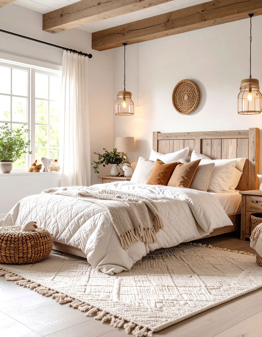 Farmhouse Country Kids Room Retreat - 20 Kids Room Ideas