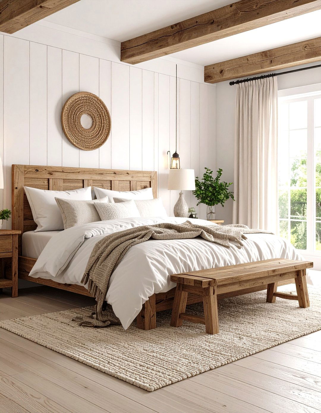 Farmhouse Elegance Primary Bedroom - 20 Primary Bedroom Ideas