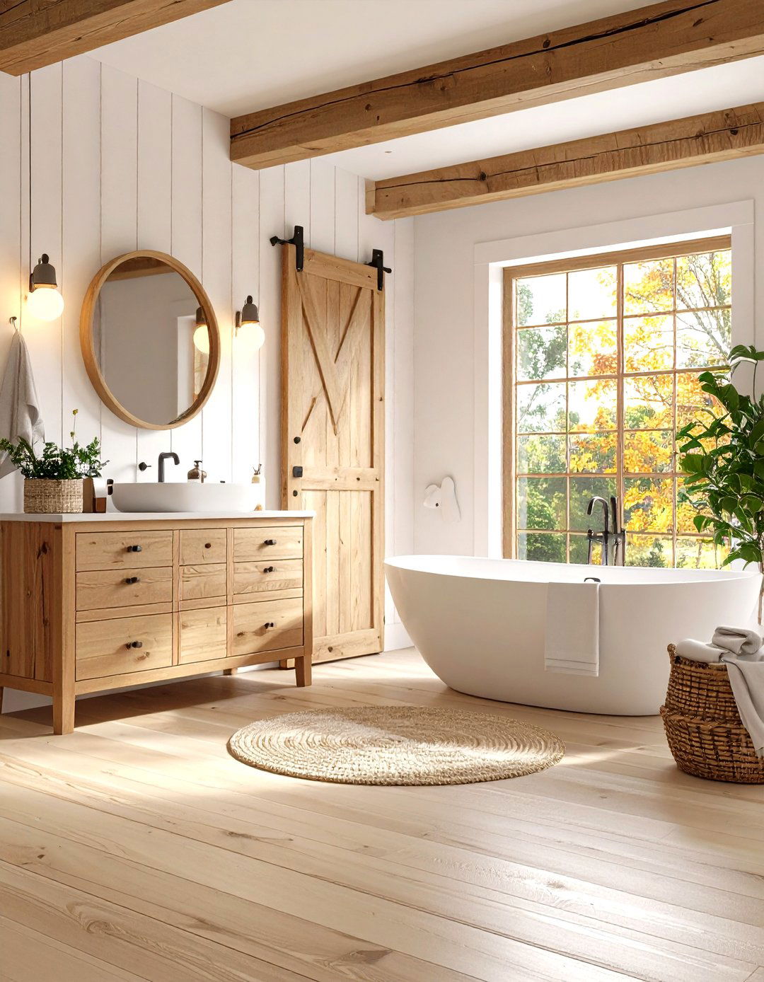 Farmhouse Fun Kids Bathroom Style - 20 Kids Bathroom Ideas