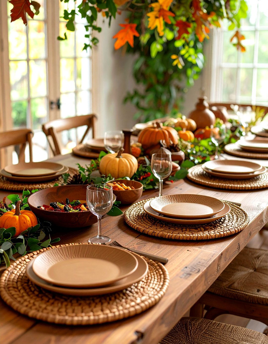 Faux Bois Inspired Collection - 20 Thanksgiving Table Settings