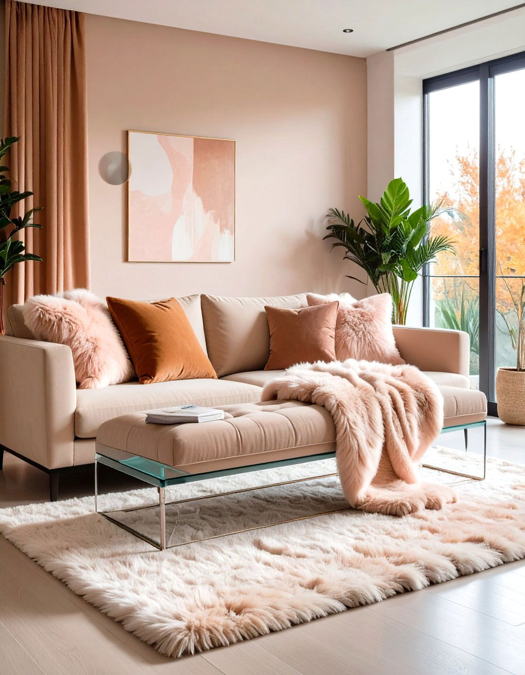 Faux Fur Layers Soften Glam Interior Design Schemes - 20 Glam Interior Design Ideas