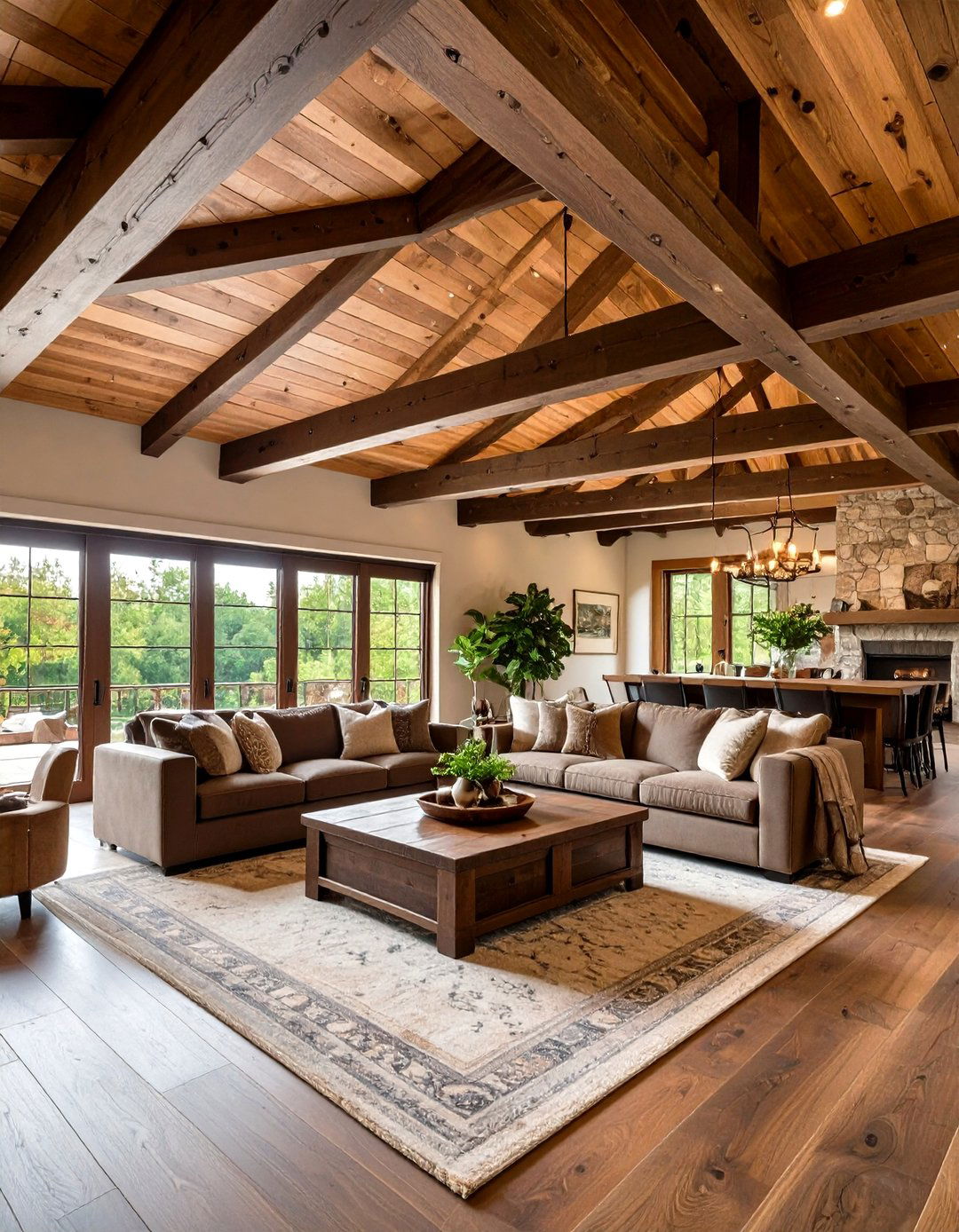 Faux Wood Beam Ceiling Ideas for Rustic Appeal - 20 Cheap Ceiling Ideas