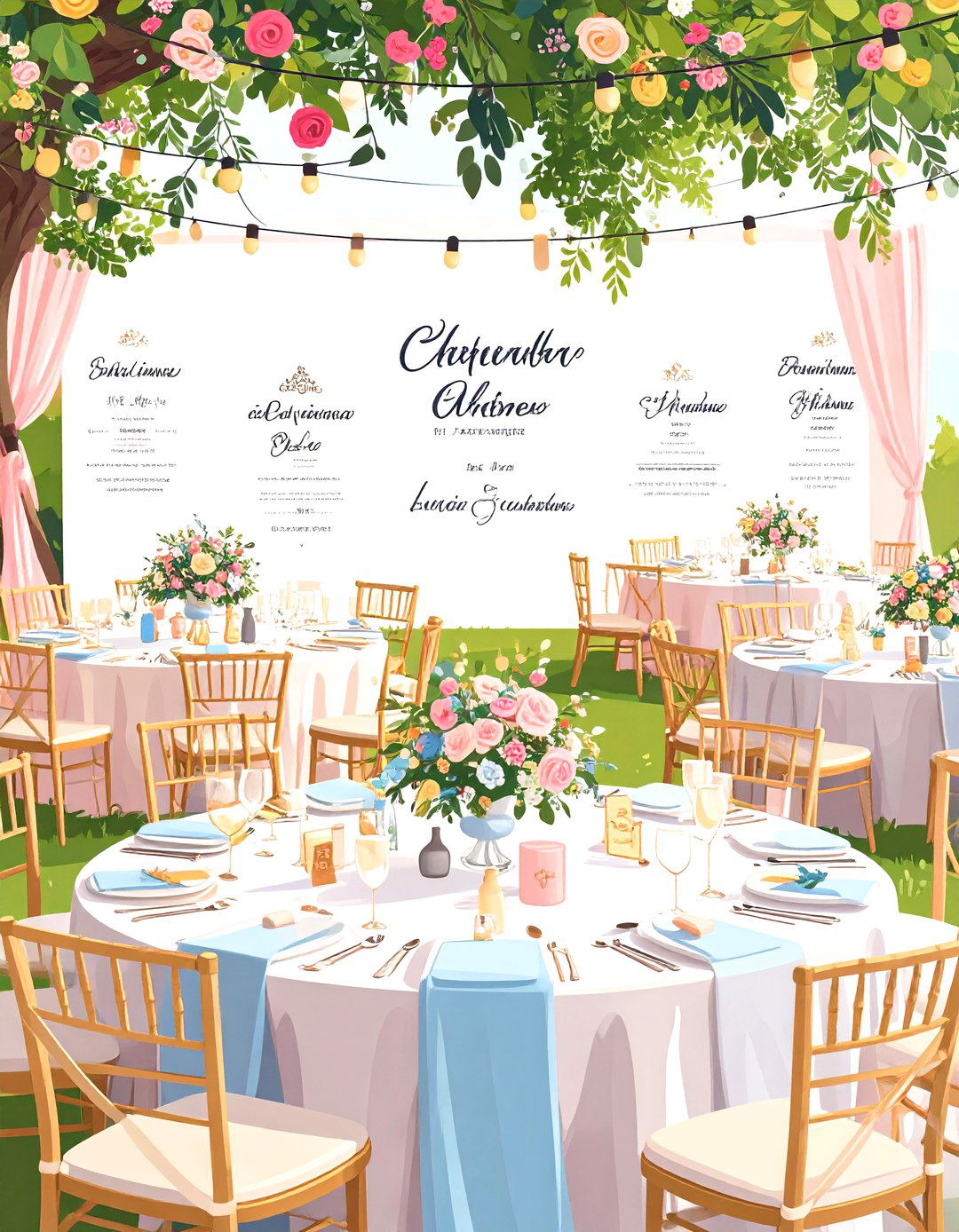 Feature Calligraphy Signage - 20 Small Wedding Ideas