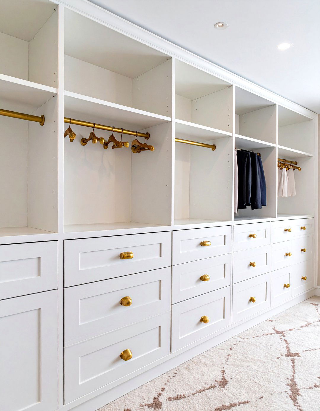Feature Decorative Hardware and Pulls - 20 Walk in Closet Ideas