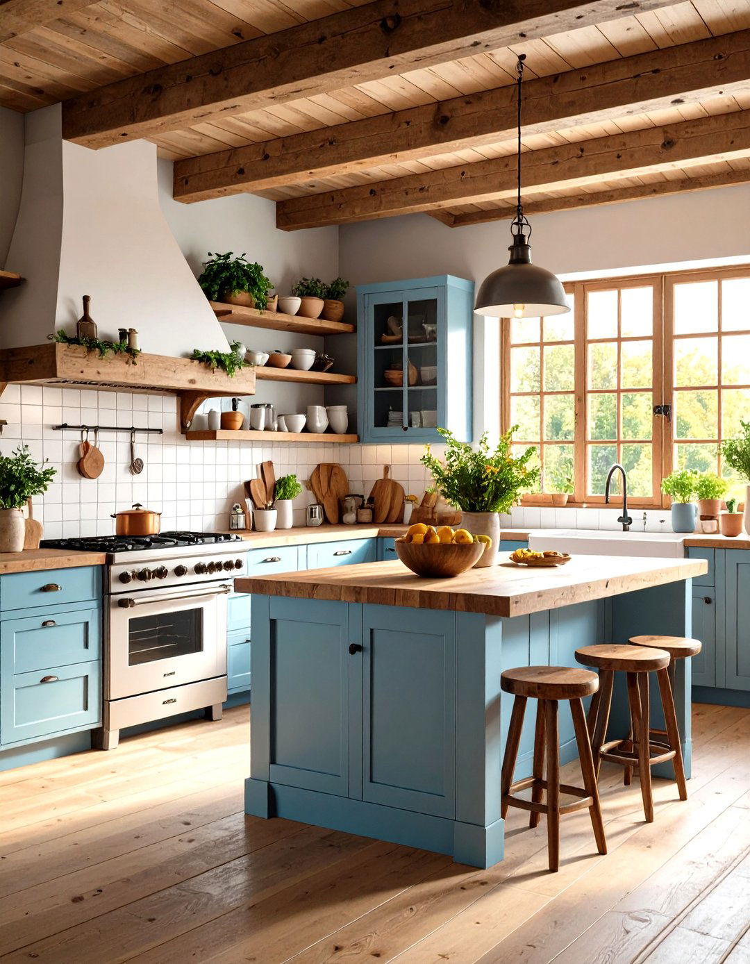 Feature Raw Wood Elements - 20 Wabi Sabi Interior Design Ideas