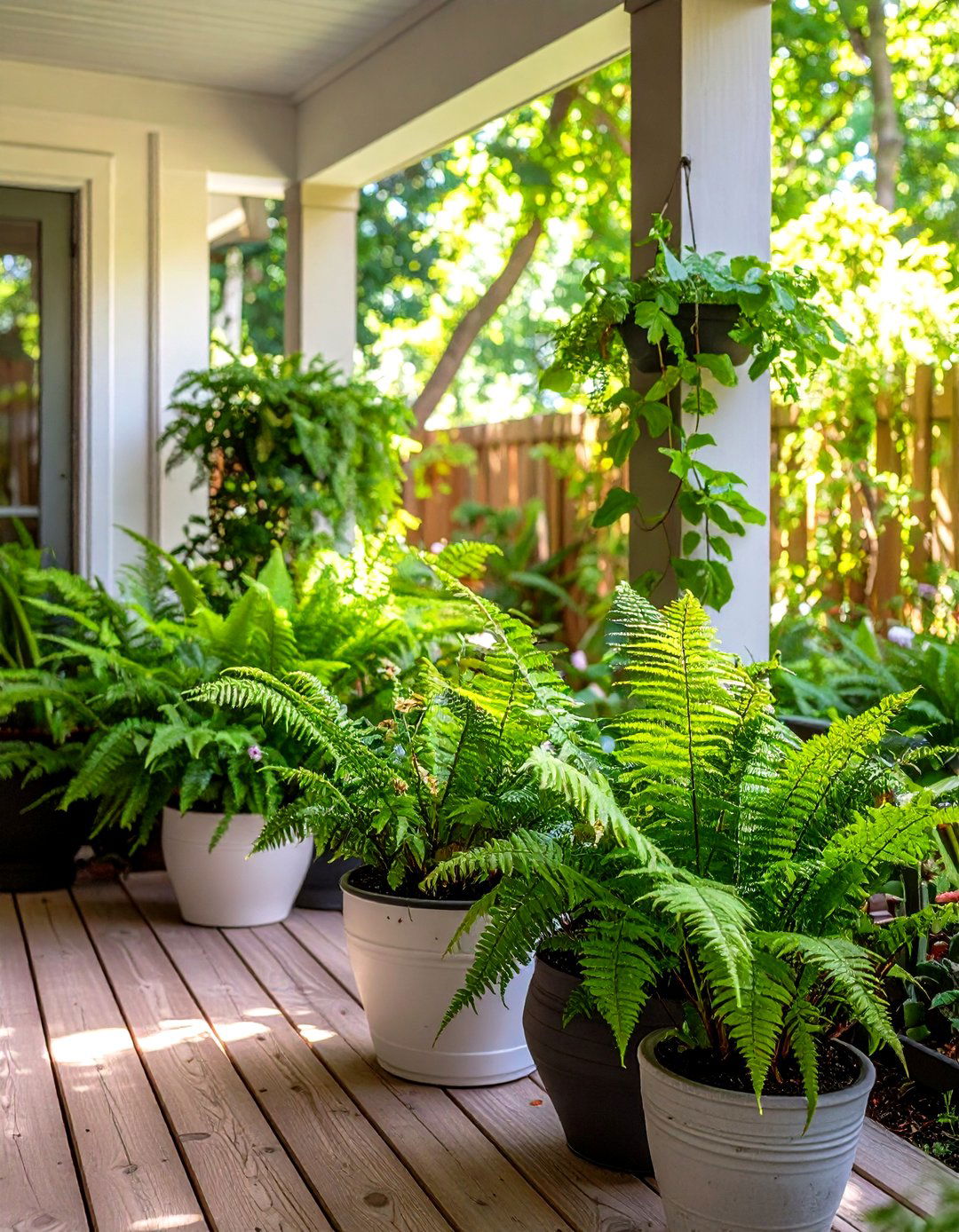 Fern Outdoor Plants for Patio Shade Elegance - 20 Outdoor Plants for Patio