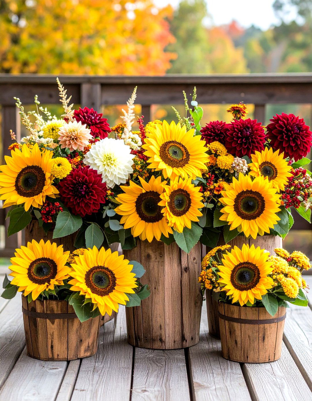 Festive Fall Floral Arrangements - 20 Thanksgiving Decoration Ideas