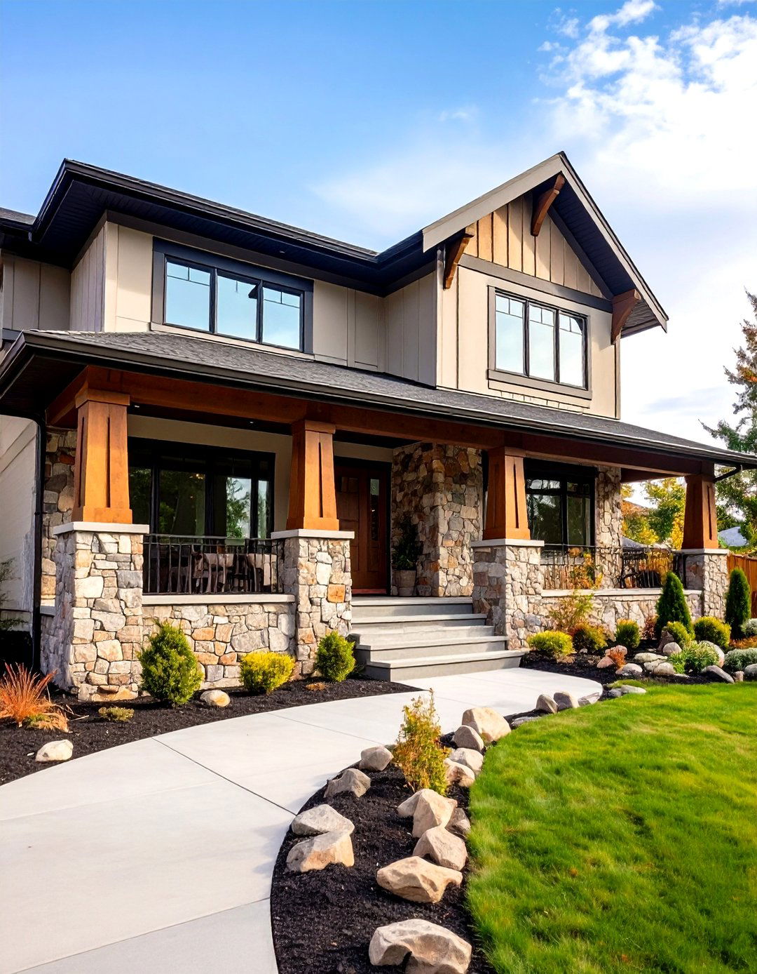 Fieldstone - 20 Types of Exterior House Stone