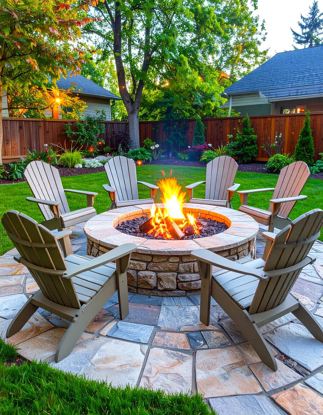 Fire Pit Area Backyard Makeover Ideas - 20 Cheap Backyard Makeover Ideas