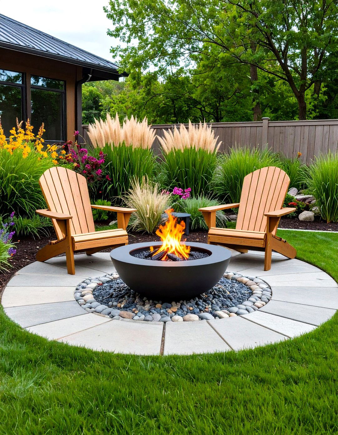 Fire Pit Area Creation for Year Round Enjoyment - 20 Townhouse Backyard Ideas