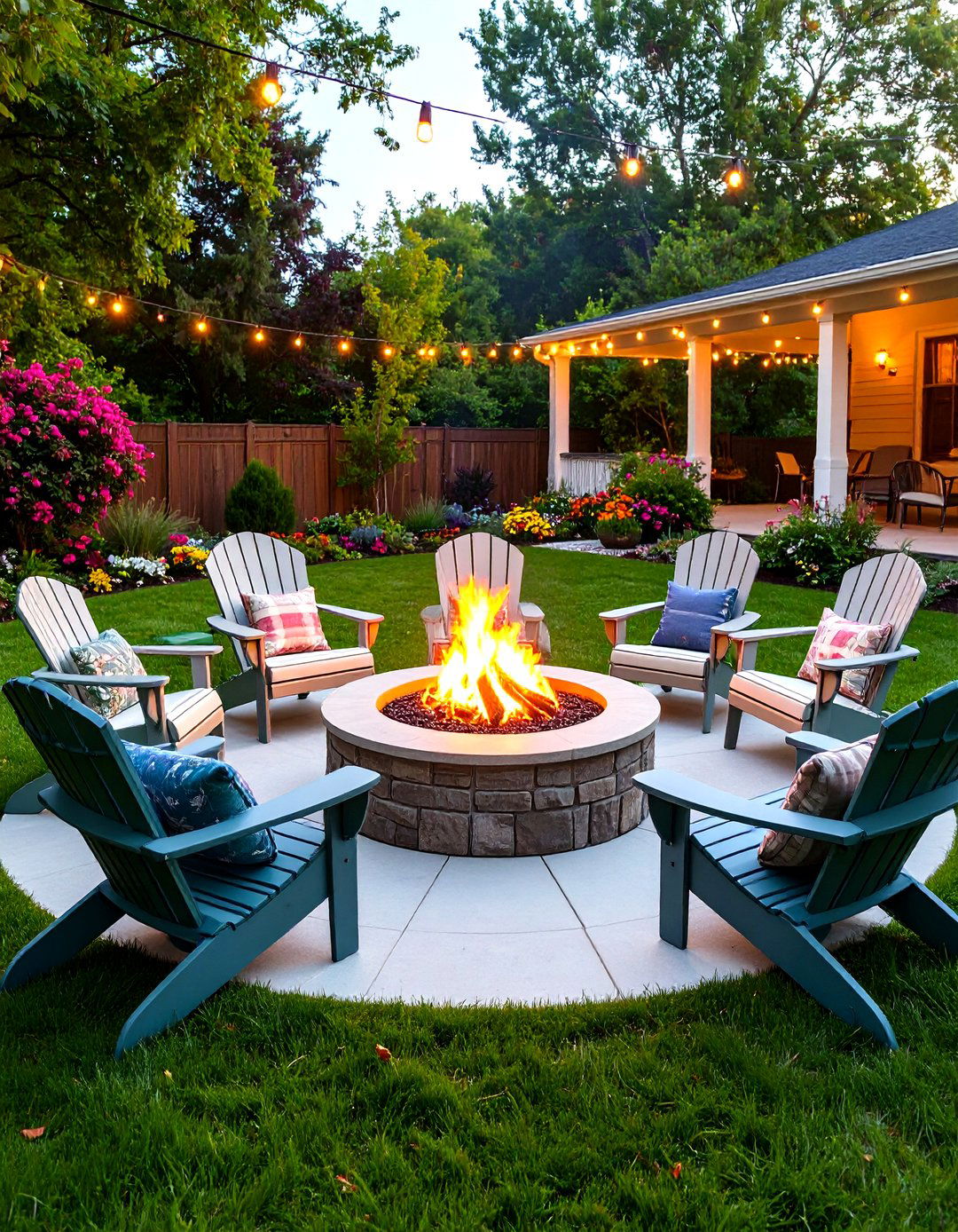 Fire Pit Gathering Area Decor Ideas - 20 Outdoor Decor Ideas