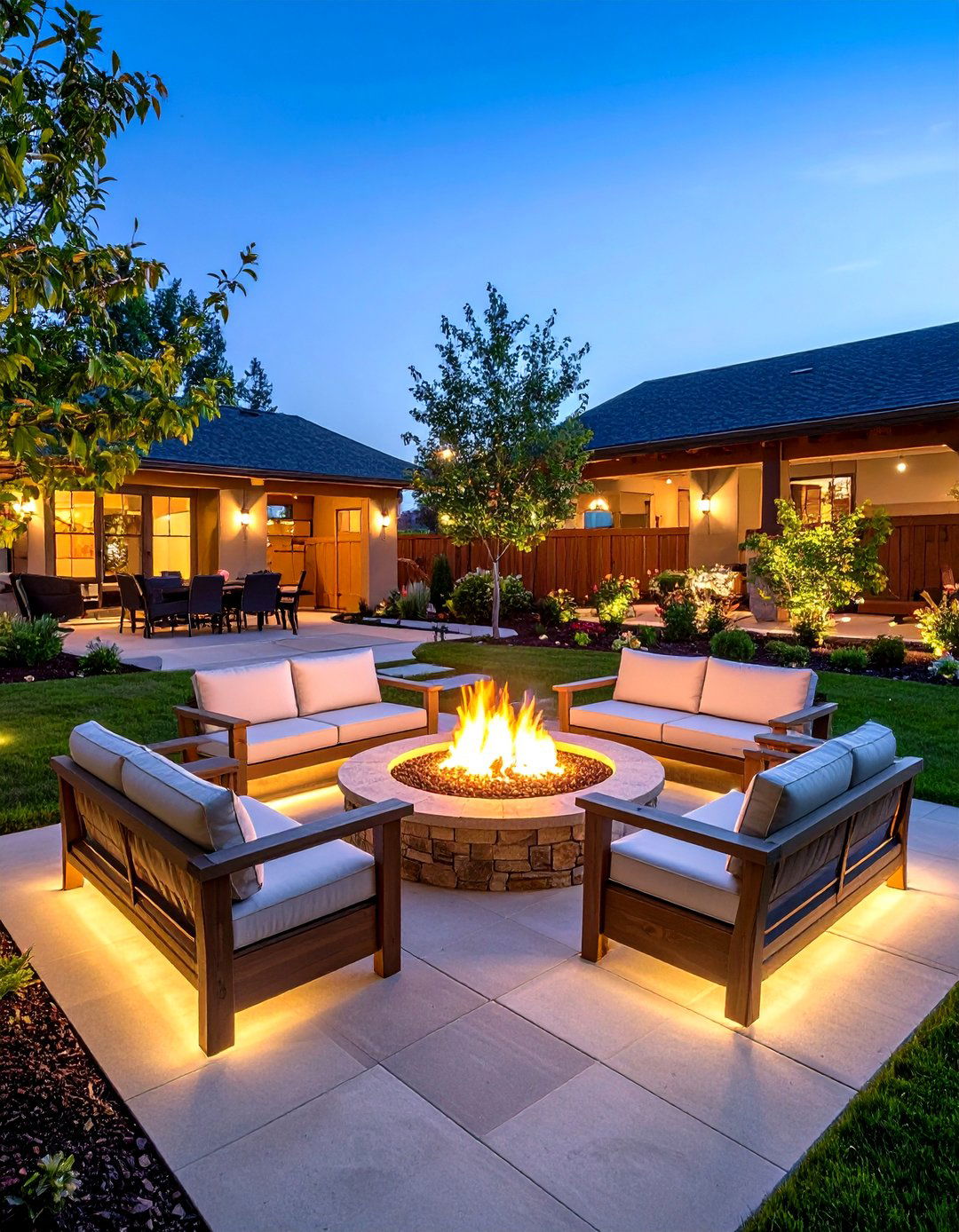 Fire Pit Patio Deck for Cozy Gatherings - 20 Patio Deck Ideas