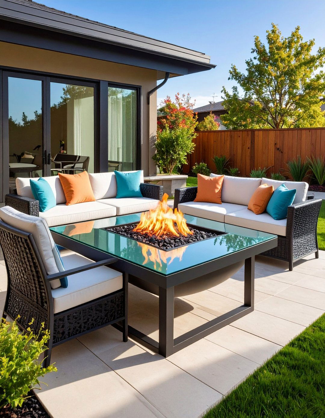 Fire Pit Table Combinations - 20 Fire Pit Ideas
