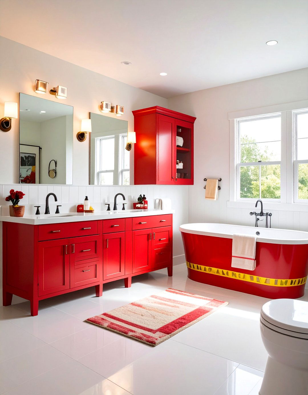 Fire Rescue Boy Bathroom Heroes - 20 Boy Bathroom Ideas