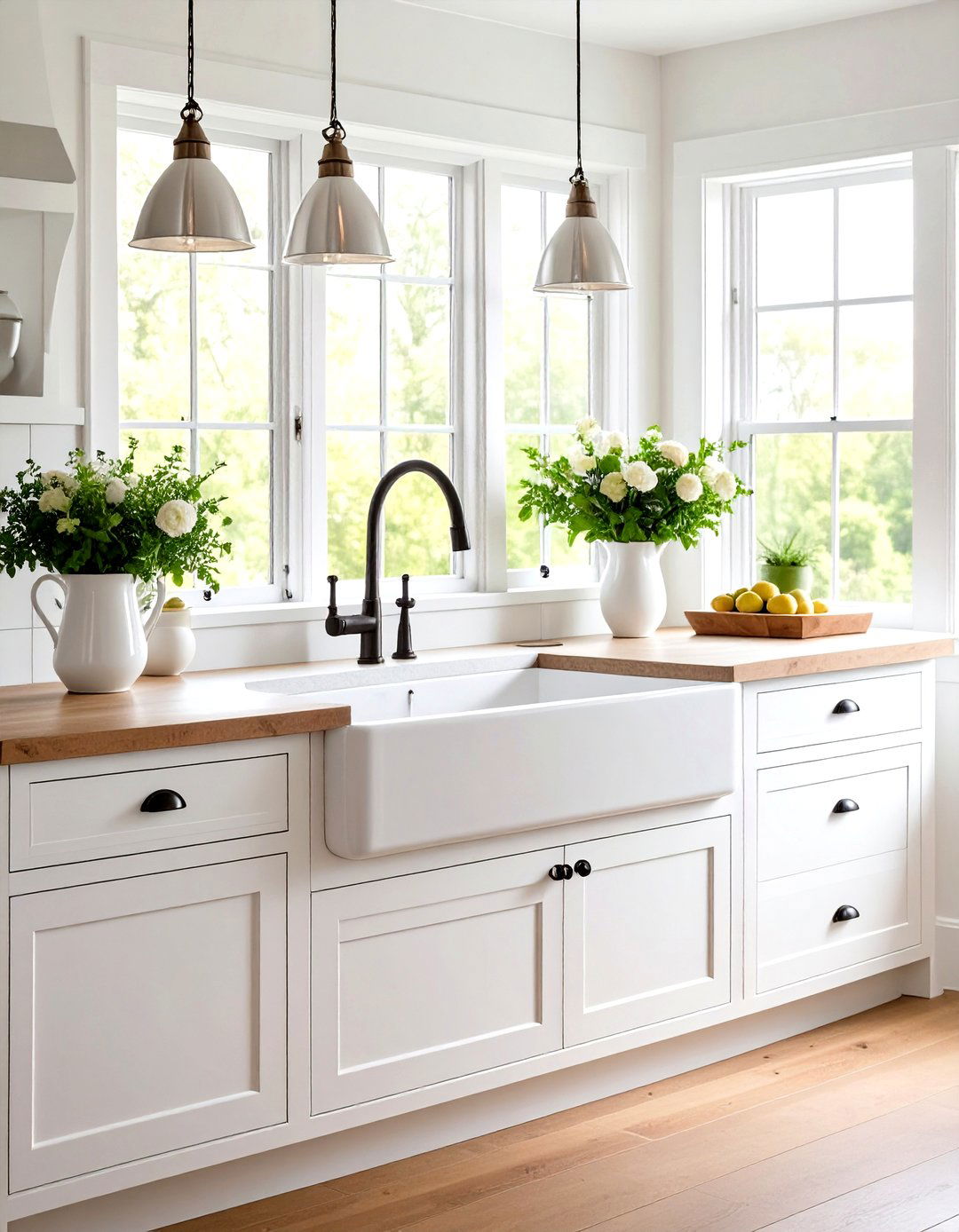 Fireclay White Kitchen Sink Traditional Elegance - 20 Kitchen Sink Ideas