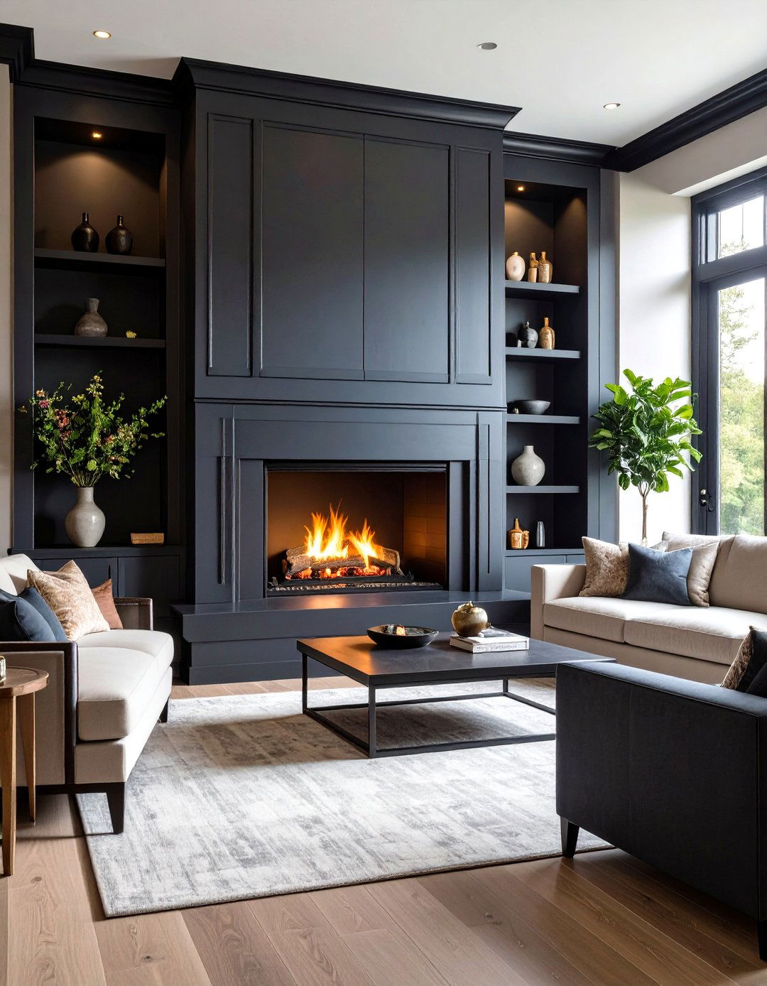 Fireplace Surround Niche - 20 Wall Niche Ideas