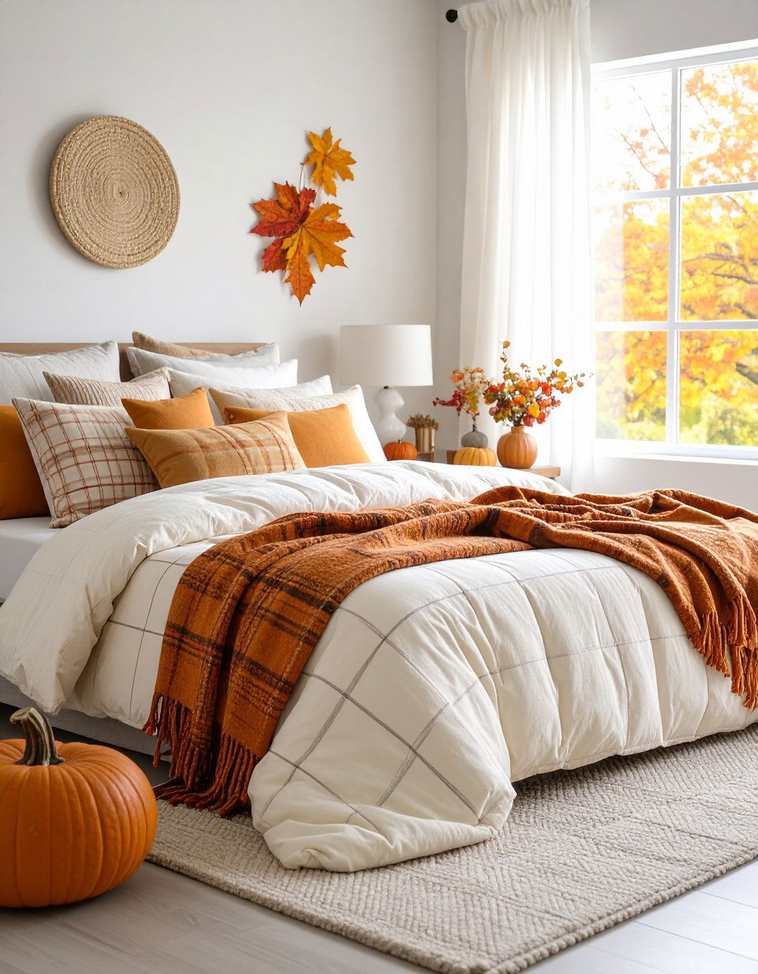 Flannel Sheets Upgrade in Fall Bedroom Decor - 20 Fall Bedroom Decor Ideas
