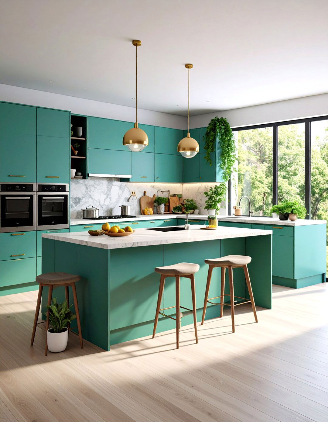 Flexible Kitchen Layout with Moveable Elements - 20 Kitchen Layout Ideas