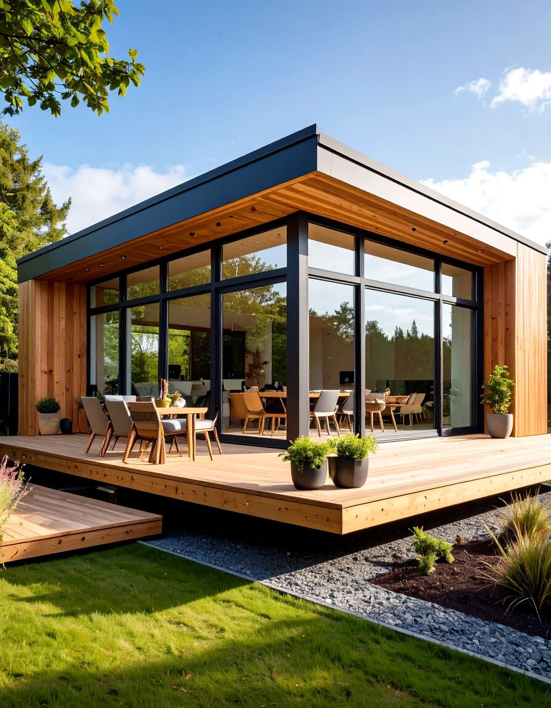 Floating Box Extensions - 20 Scandinavian House Exterior Ideas