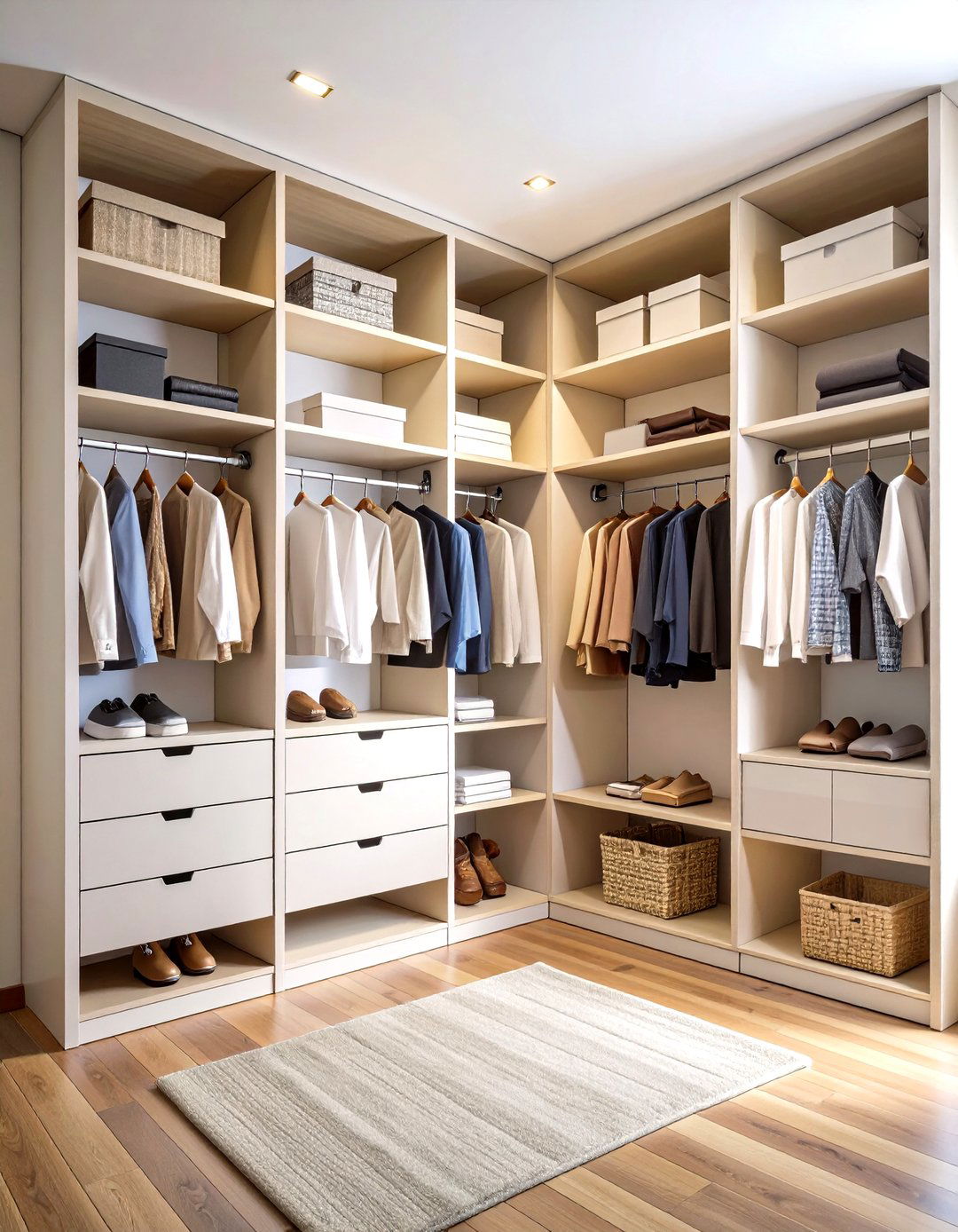 Floating Closet Shelving Systems - 20 Closet Shelving Ideas