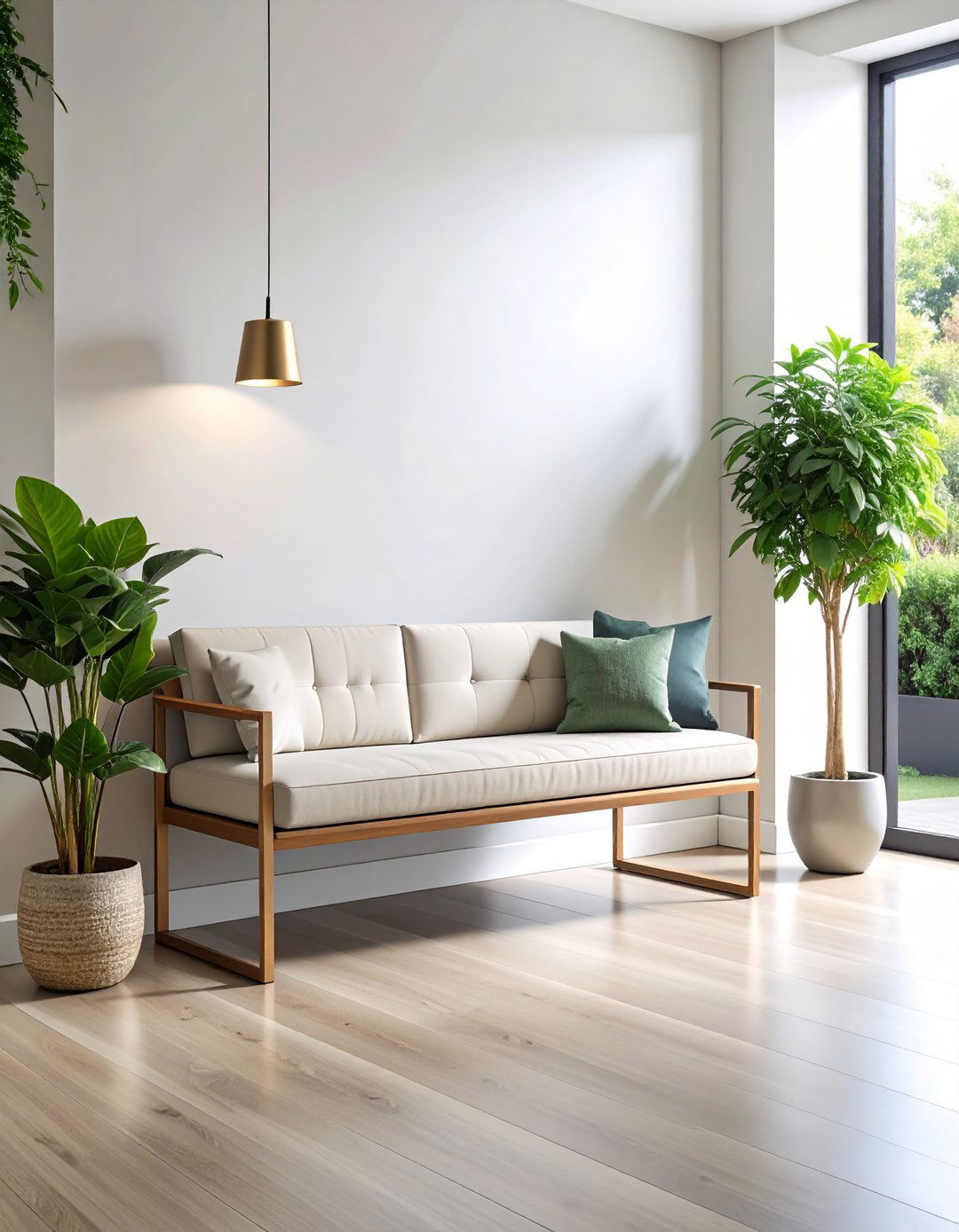 Floating Entryway Bench with Minimalist Appeal - 20 Entryway Bench Ideas