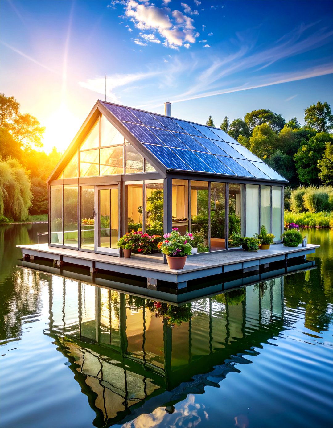 Floating Garden Fantasy Greenhouse - 20 Fantasy Greenhouse Ideas