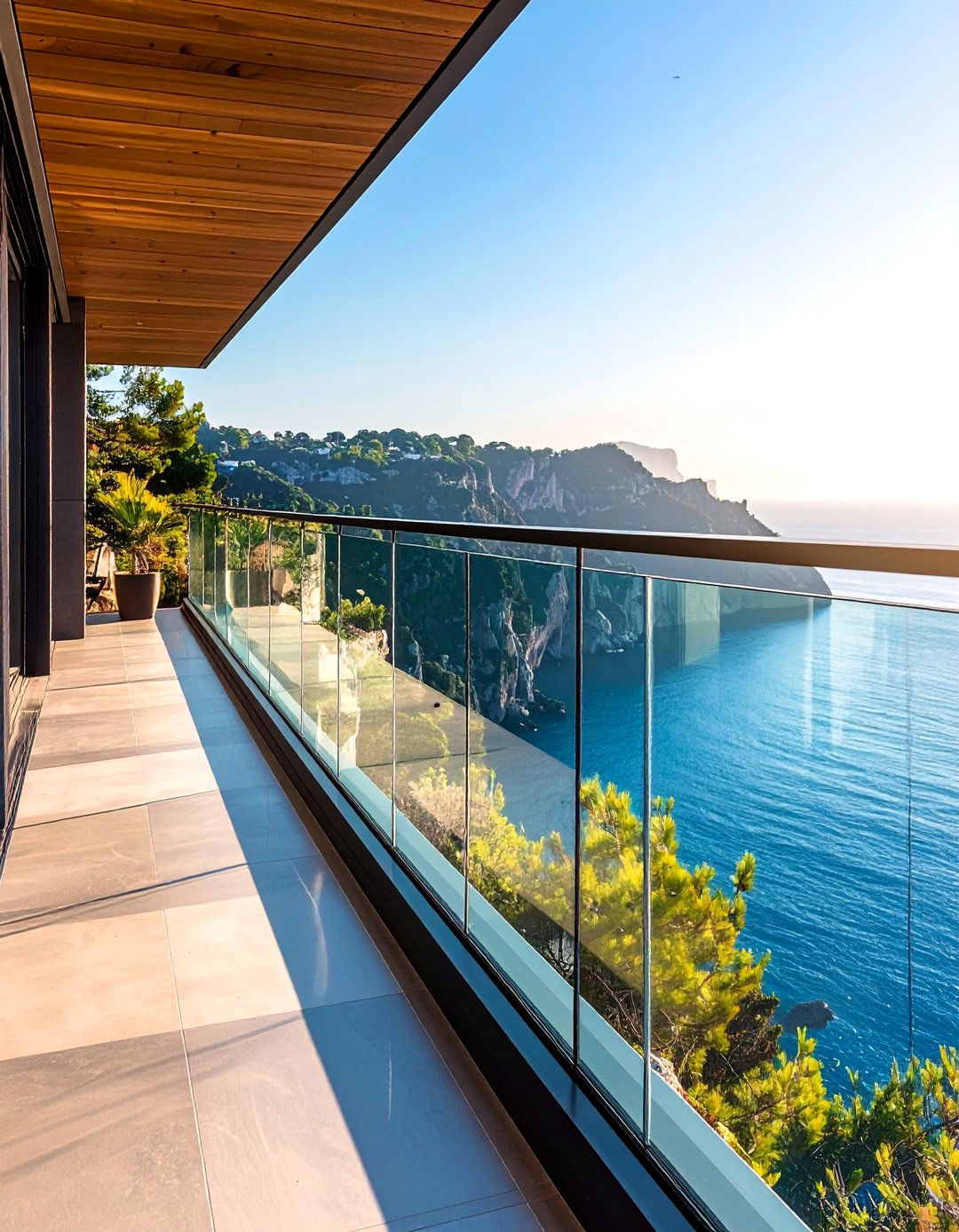 Floating Glass Balcony Railing Systems - 20 Balcony Railing Design Ideas