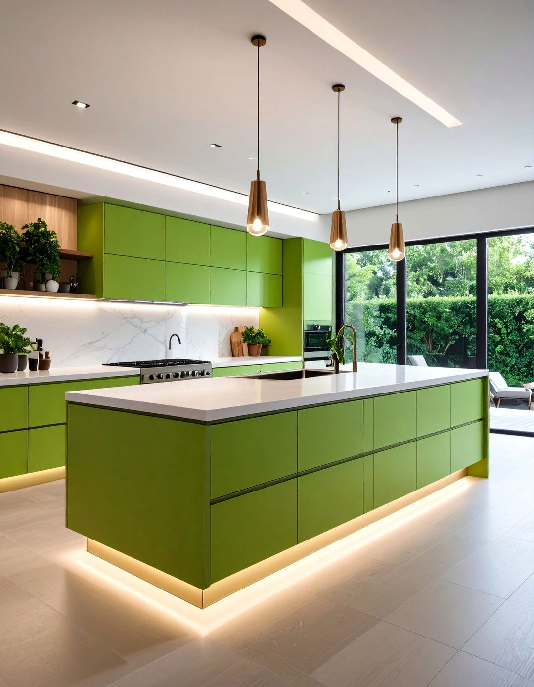 Floating Kitchen Bar Counter - 20 Kitchen Bar Ideas