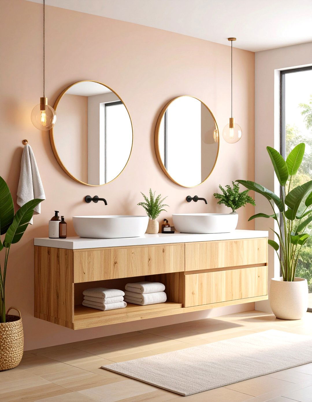 Floating Minimalist Bathroom Vanity Design - 20 Minimalist Bathroom Ideas
