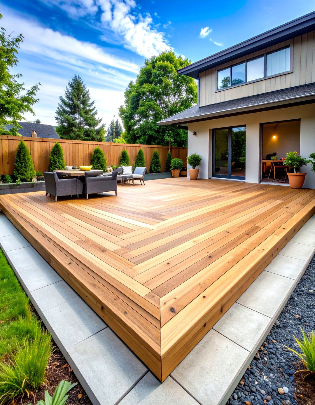 Floating Patio Deck Over Concrete Surfaces - 20 Patio Deck Ideas