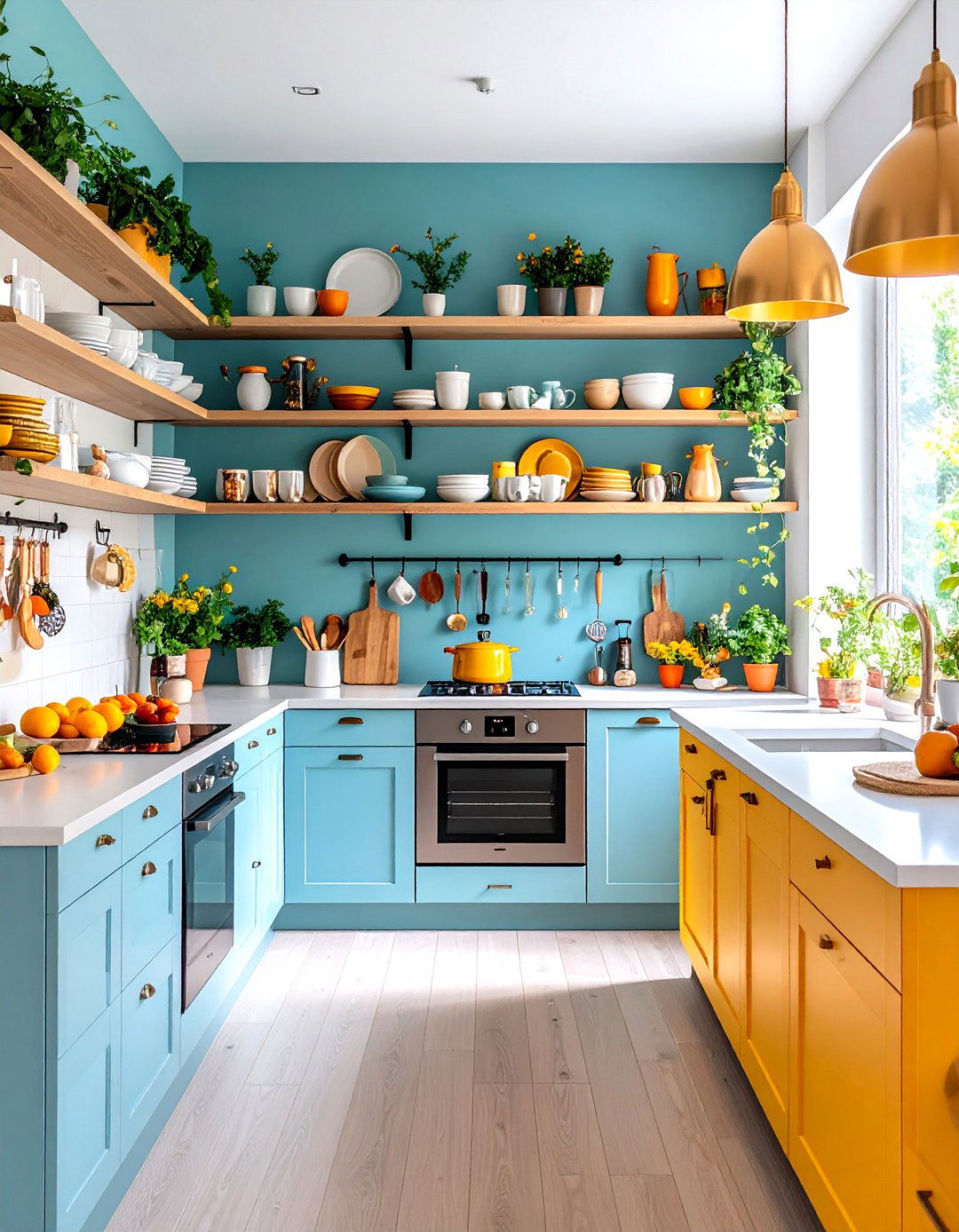 Floating Shelf Minimalist Kitchen Style - 20 Minimalist Kitchen Ideas