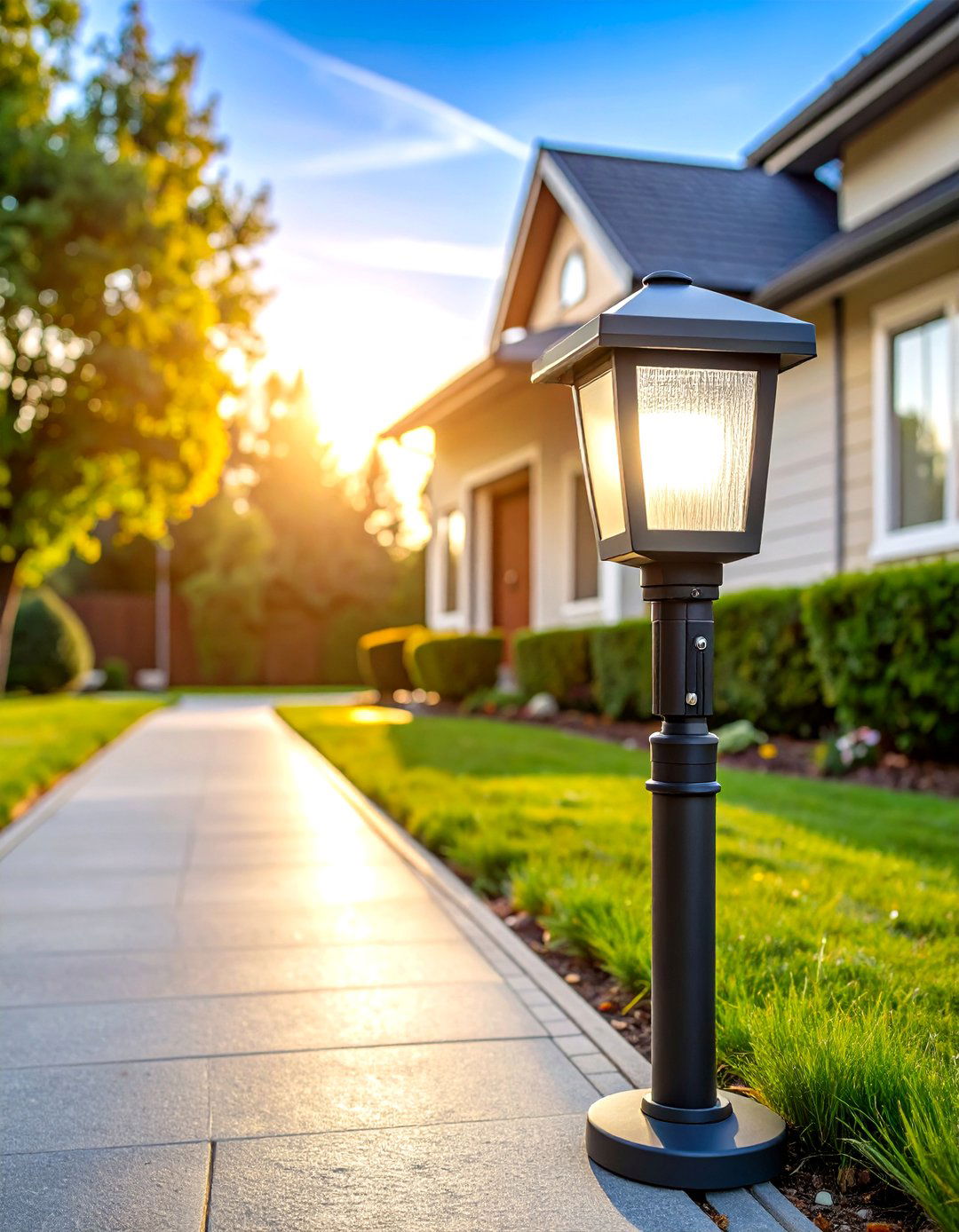 Floodlight Camera Combos for Smart Driveway Safety - 20 Driveway Lighting Ideas