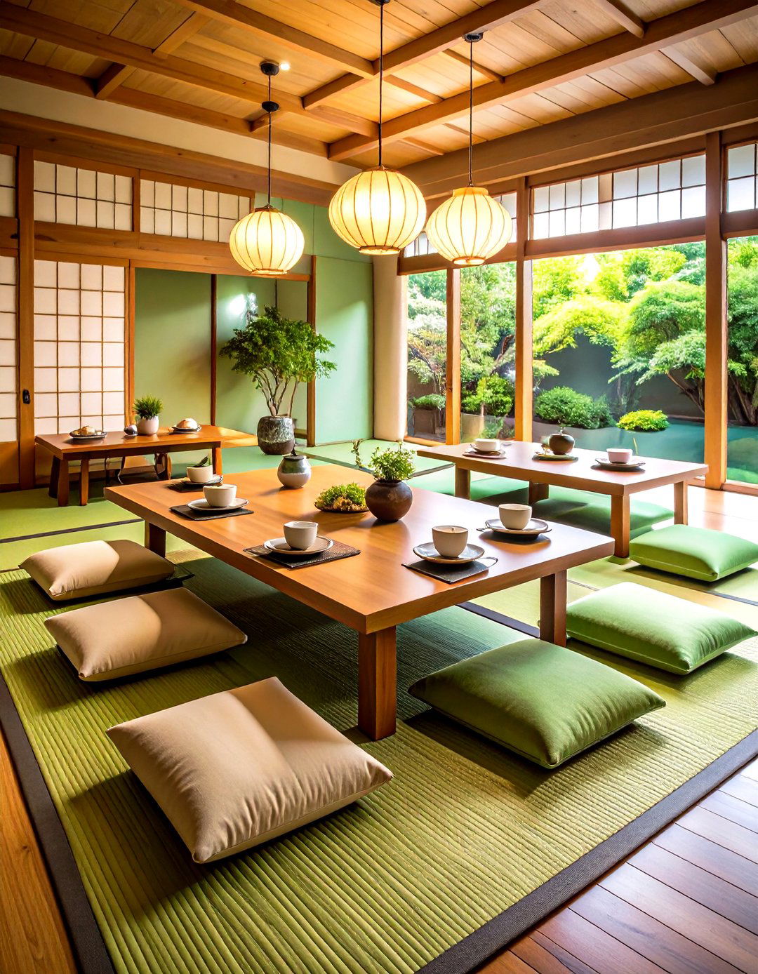Floor Cushion Seating Japanese Dining Room - 20 Japanese Dining Room Ideas
