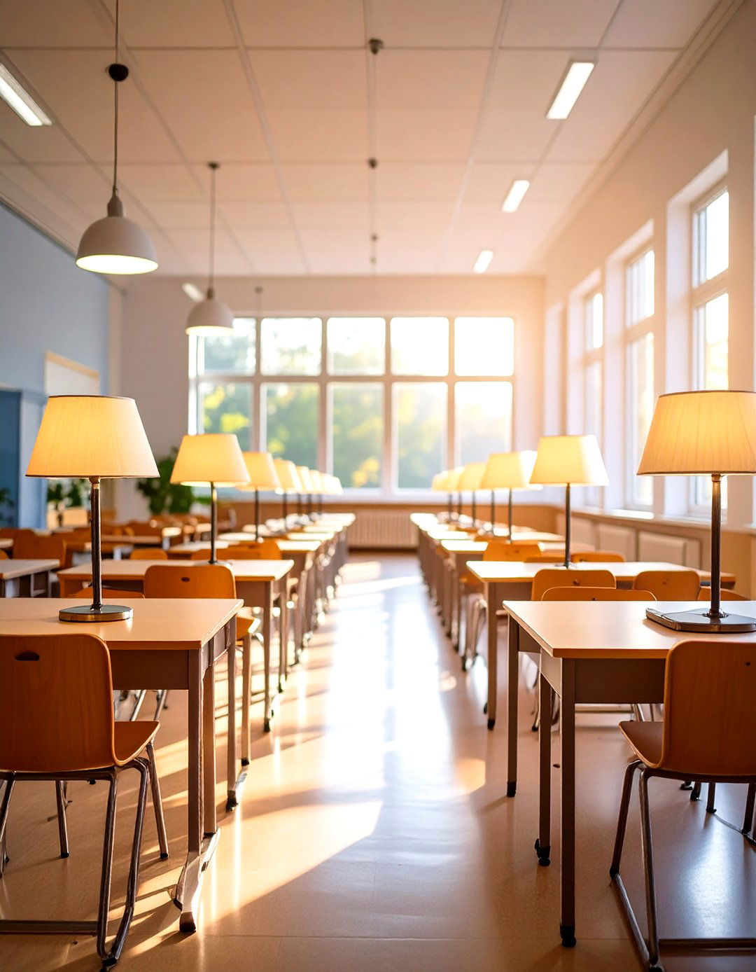 Floor Lamp Classroom Lighting for Reading Areas - 20 Classroom Lighting Ideas