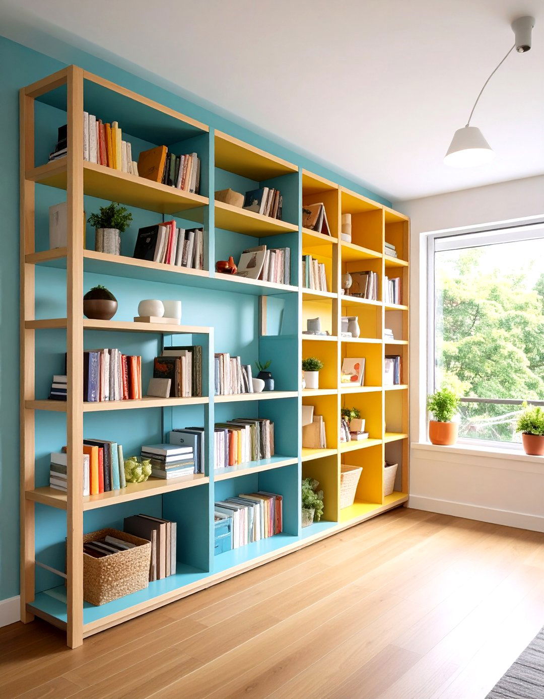 Floor to Ceiling Shelving - 20 Tiny House Storage Ideas