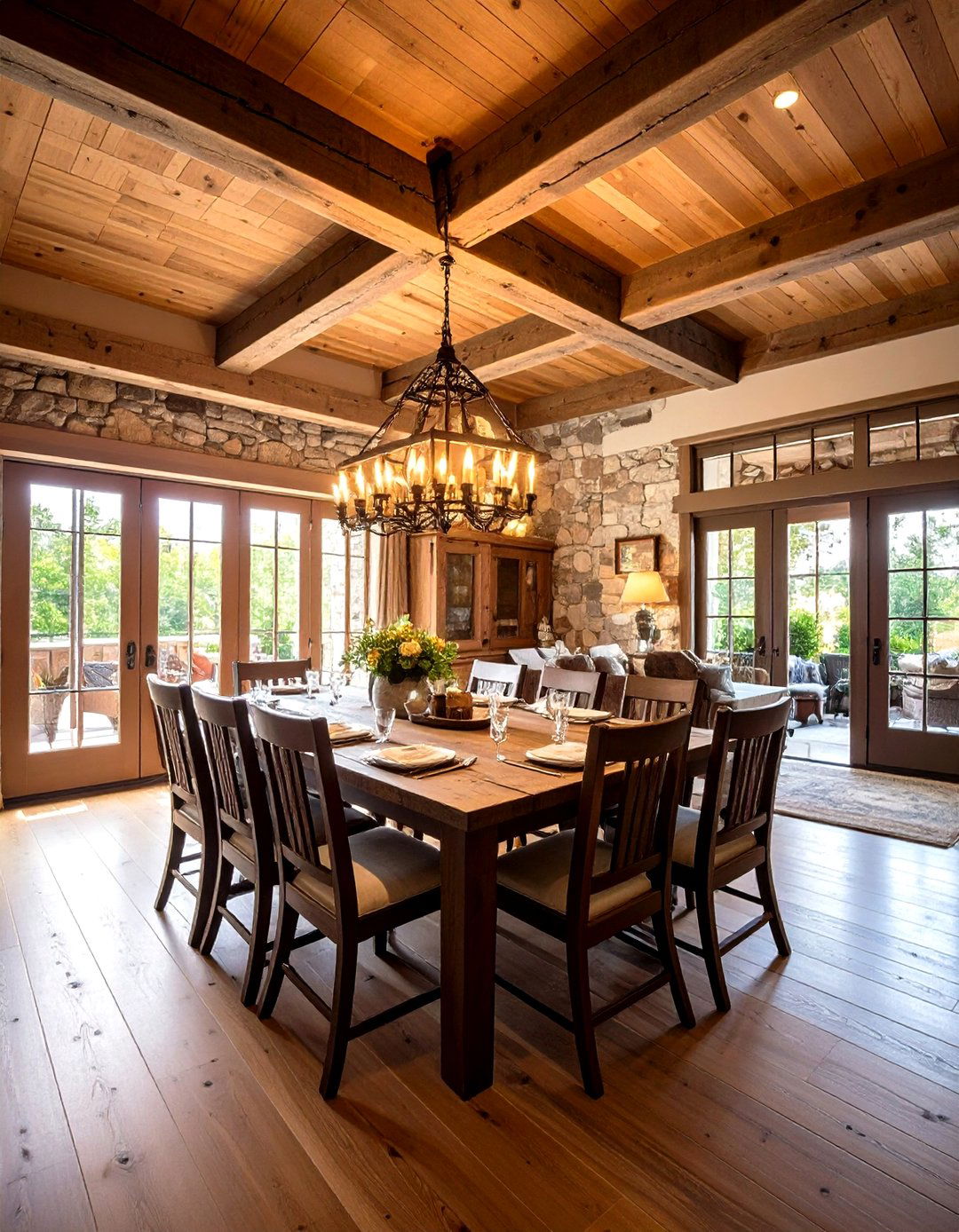 Floors with Authenticity - 20 Tuscan Interior Design Ideas
