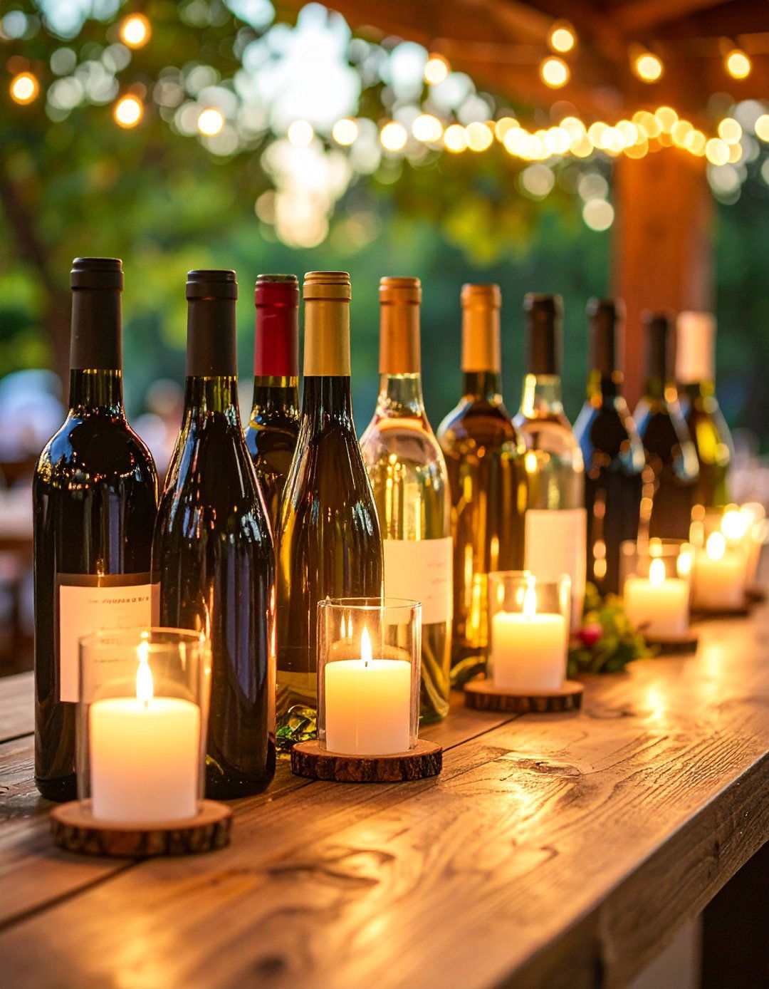 Floral Wreath Rehearsal Dinner Centerpiece - 20 Rehearsal Dinner Centerpiece Ideas