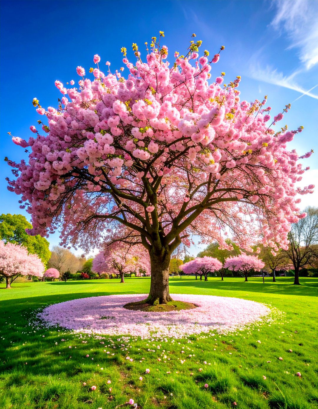 Flowering Cherry Prunus serrulata - 20 Small Trees for Front Yard