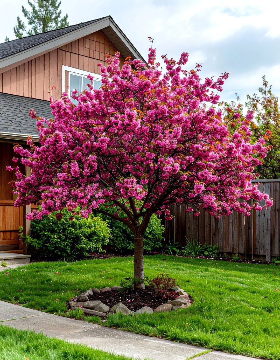 Flowering Crabapple Malus Prairifire - 20 Small Trees for Front Yard