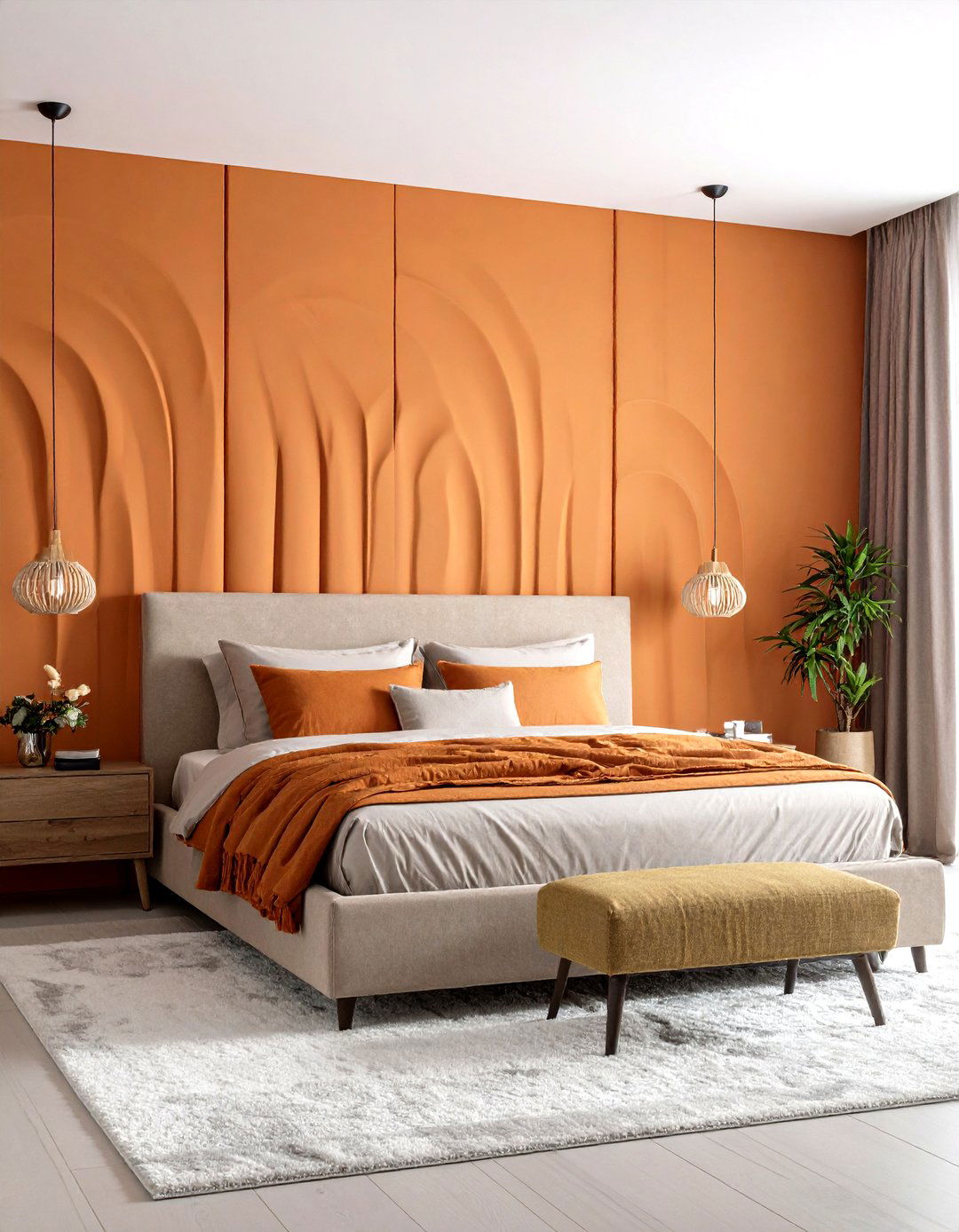 Fluted Clay Panels - 20 Wall Paneling Ideas