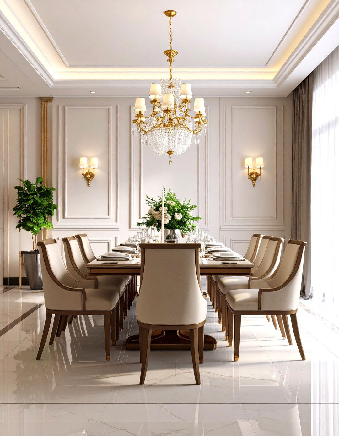 Fluted Wall Trim Texture - 20 Wall Trim Ideas