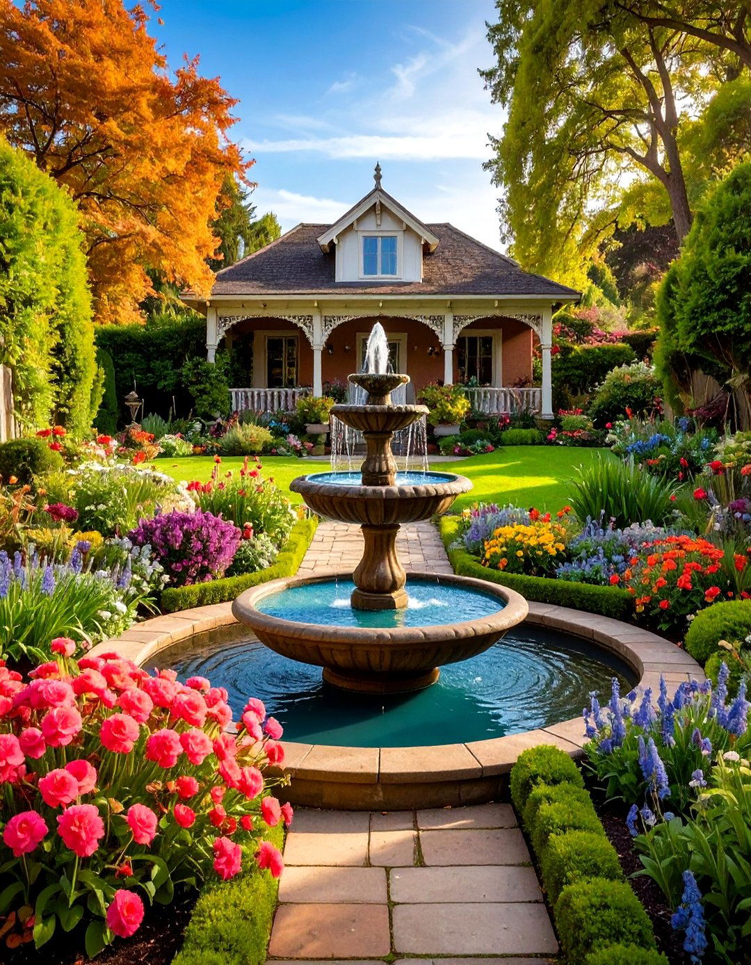 Focal Point Water Features - 20 Victorian Front Garden Ideas